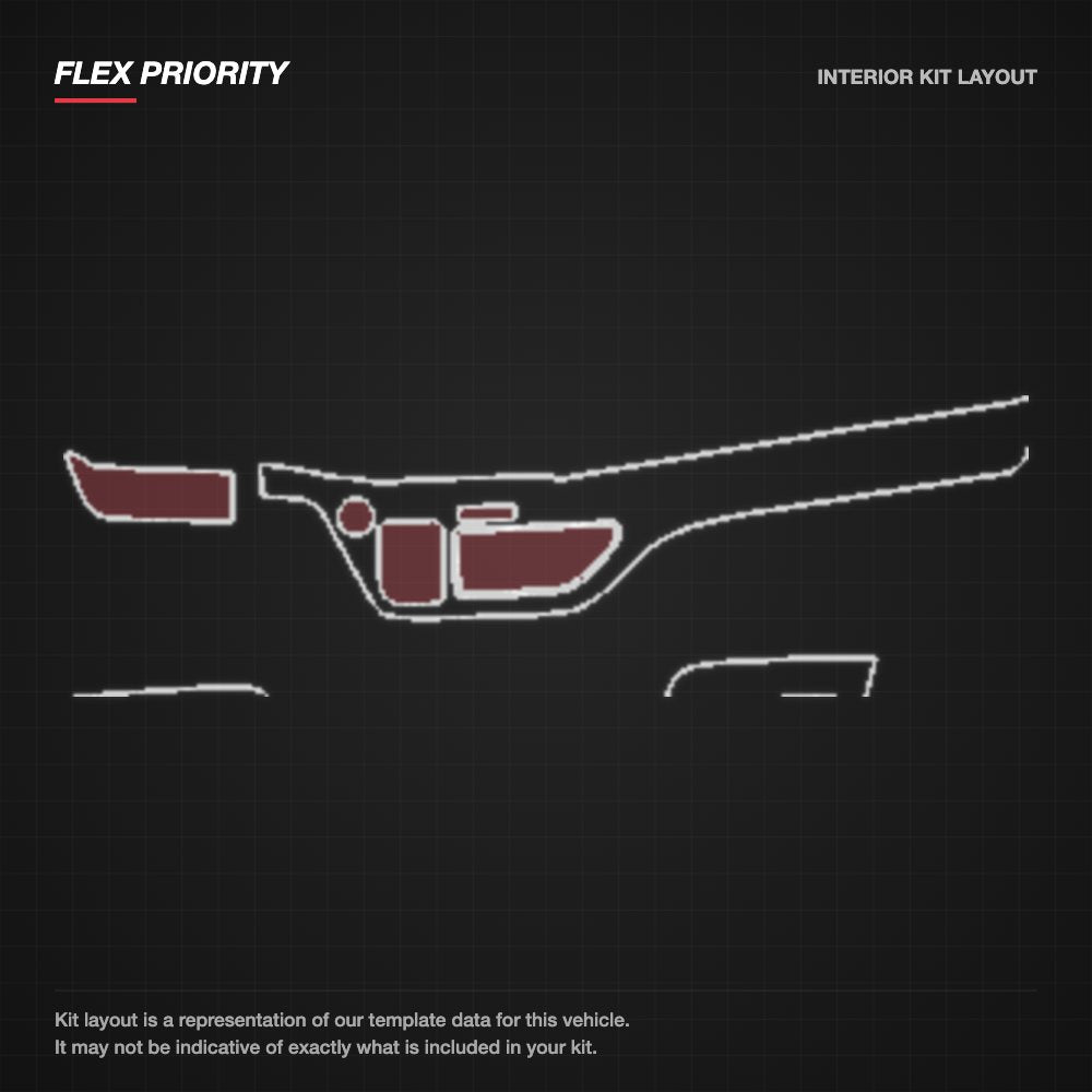 Honda Odyssey 2017-2021 kit layout