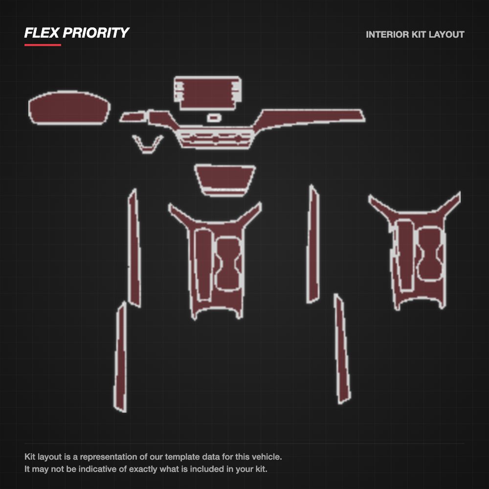 Honda Accord 2019-2021 kit layout