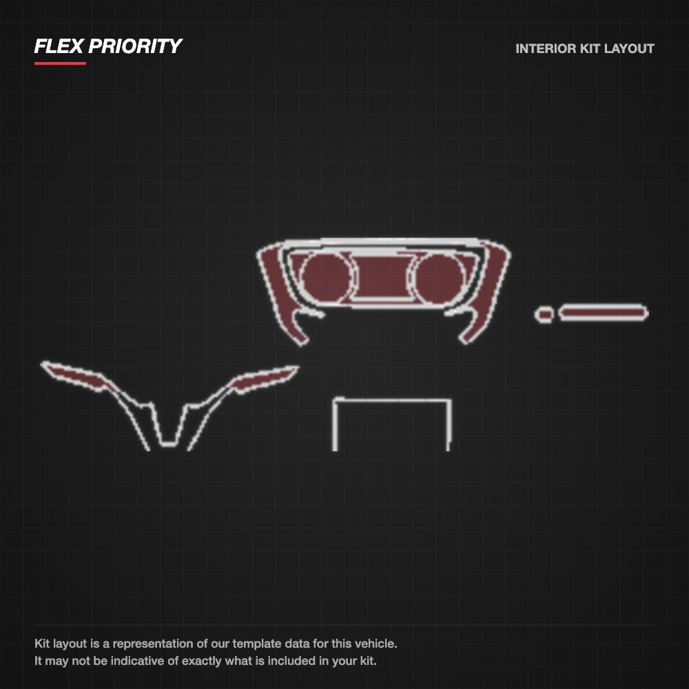 Honda Vezel 2015+ kit layout