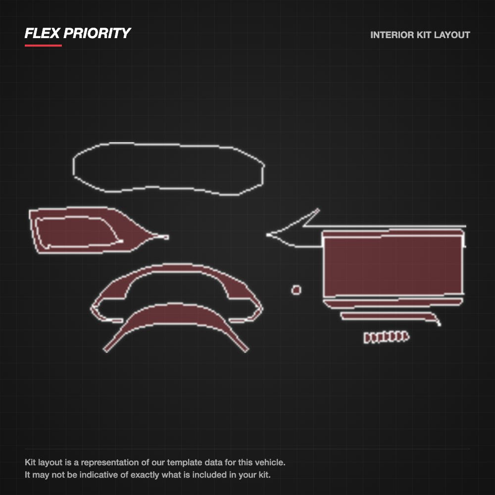 Peugeot 408 2023+ kit layout