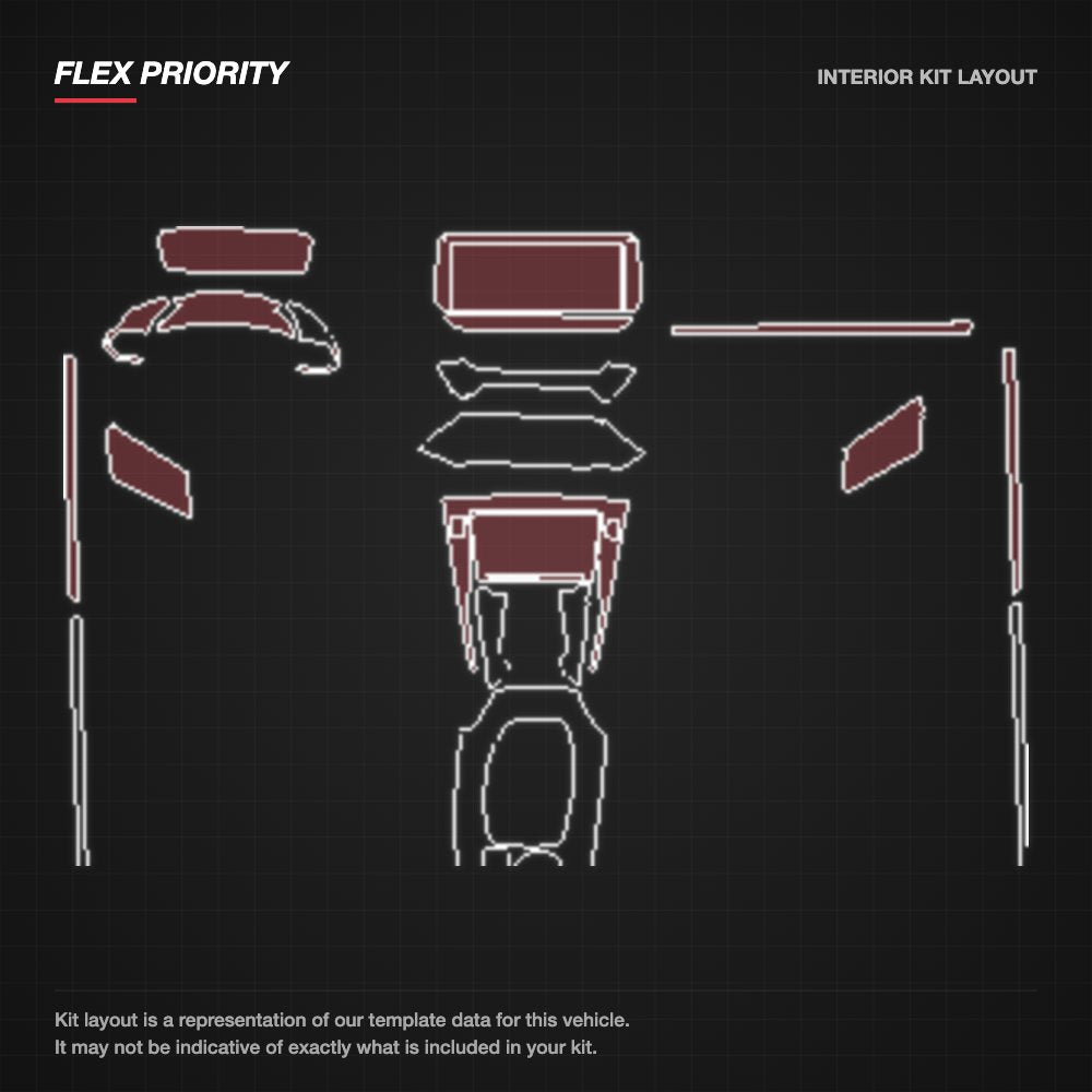 Peugeot 2008 2025+ kit layout