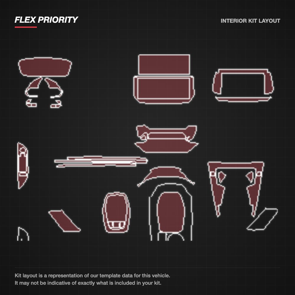 Peugeot 2008 GT 2023+ kit layout