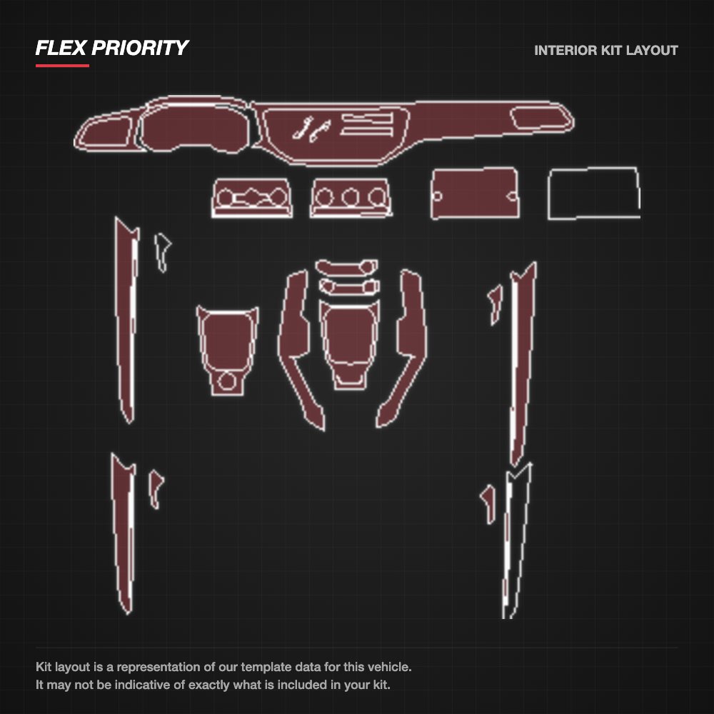 Volkswagen T-ROC 2019-2022 kit layout
