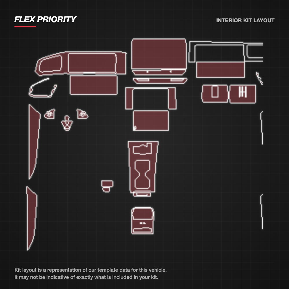 Volkswagen Tiguan 2025+ kit layout