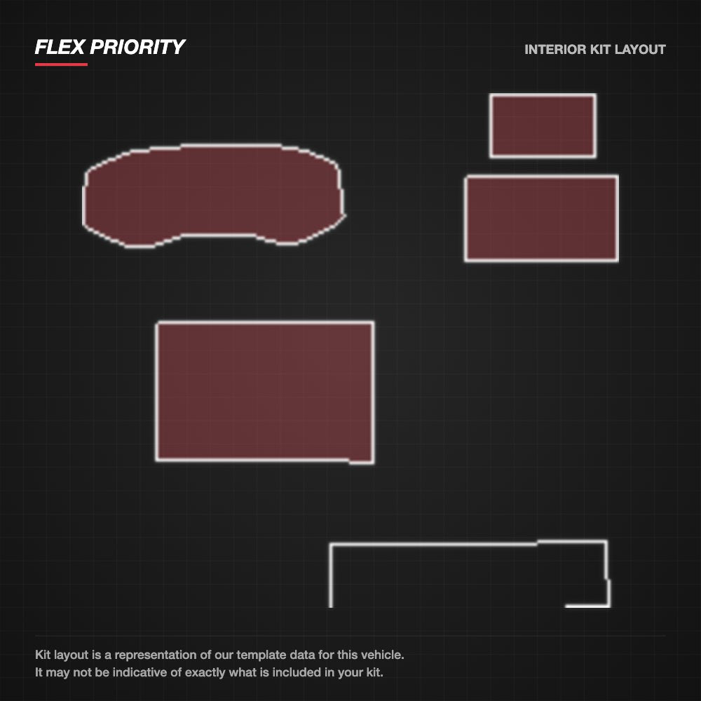 Volkswagen Amarok 2023+ kit layout