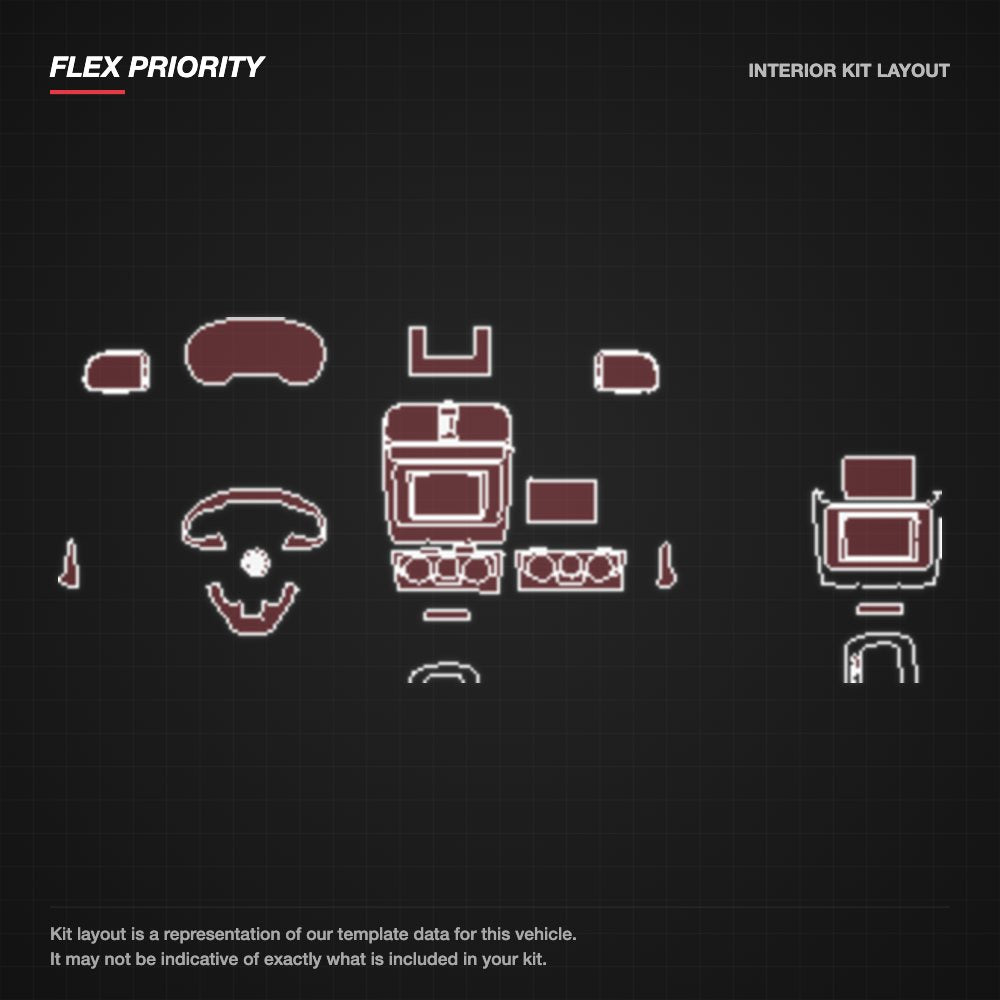 Volkswagen Polo 2018-2020 kit layout