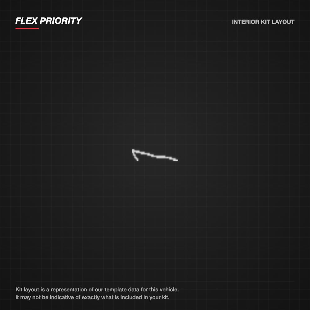Ferrari 458 2014+ kit layout
