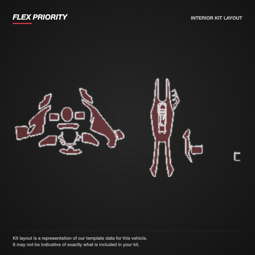 Ferrari 488 Pista 2018+ kit layout