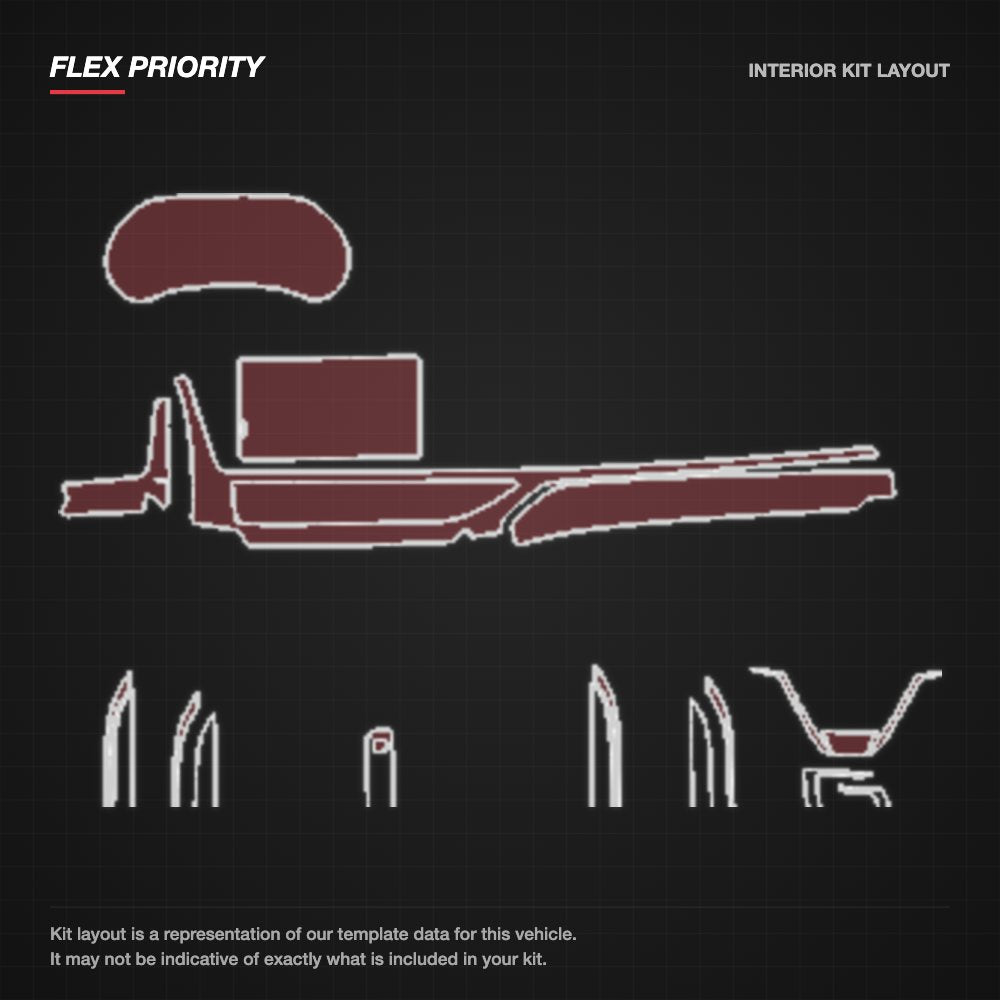 Toyota Highlander 2020-2021 kit layout