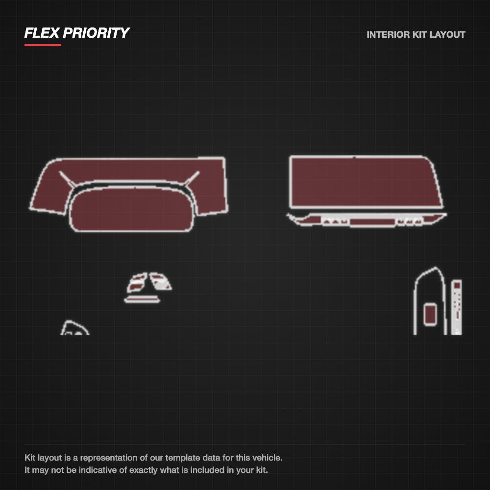 Toyota Crown 2023 kit layout