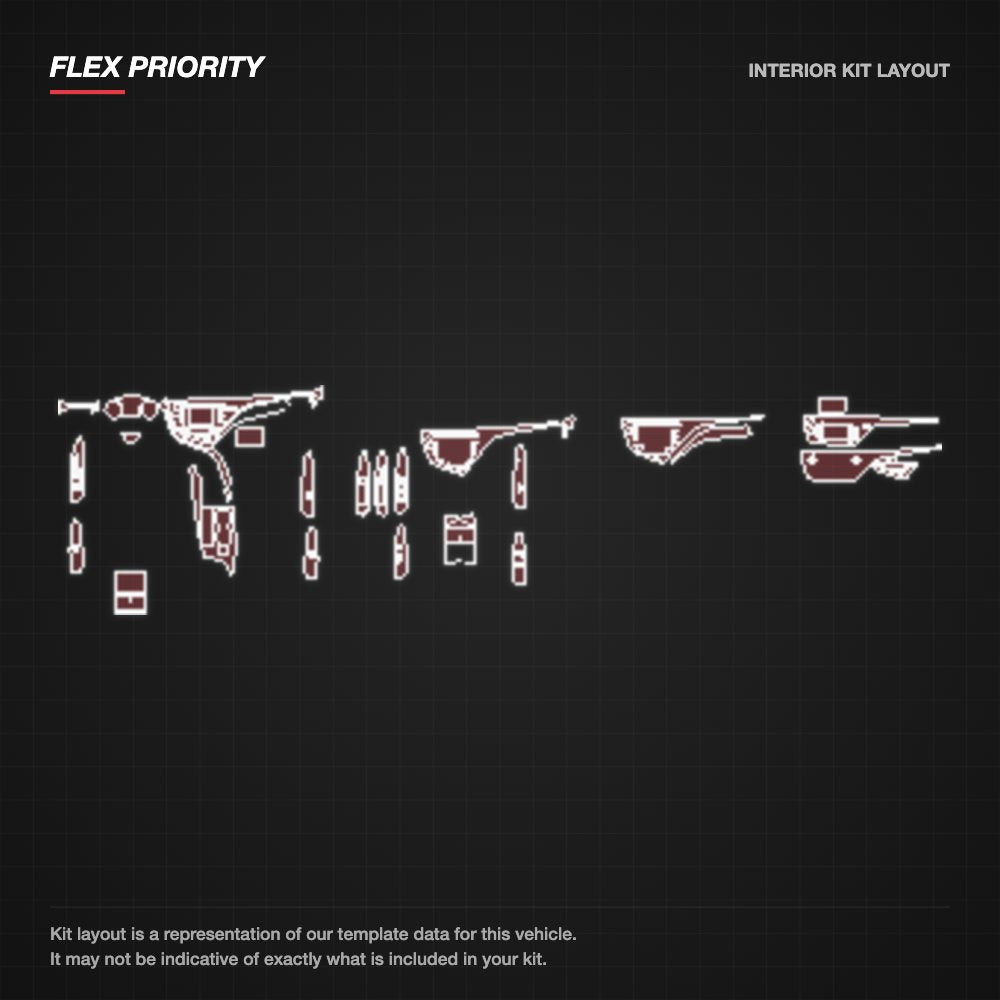 Toyota Camry 2018 kit layout
