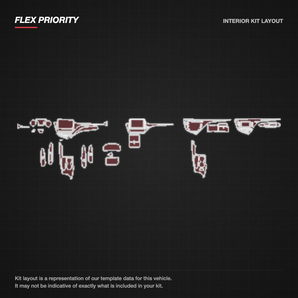 Toyota Camry 2021-2023 kit layout