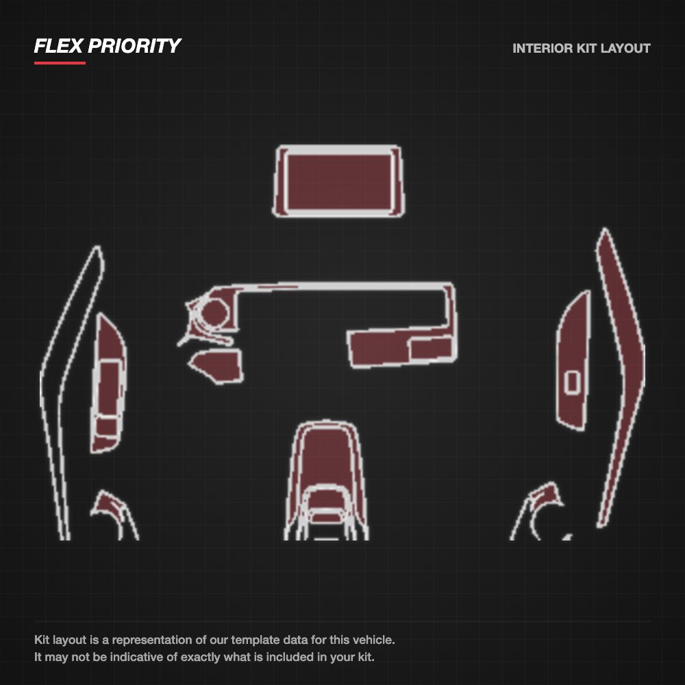 Toyota GR Corolla 2023+ kit layout