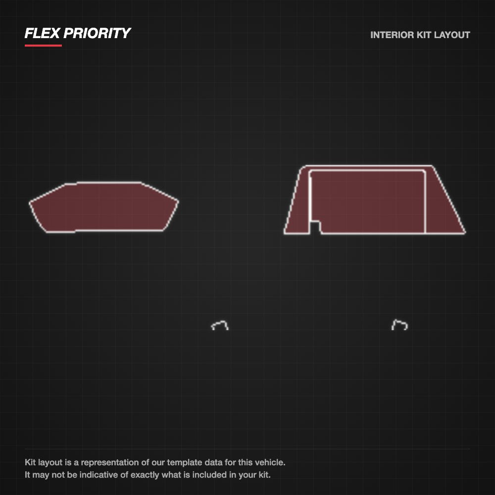 Toyota Prius 2023-2024 kit layout