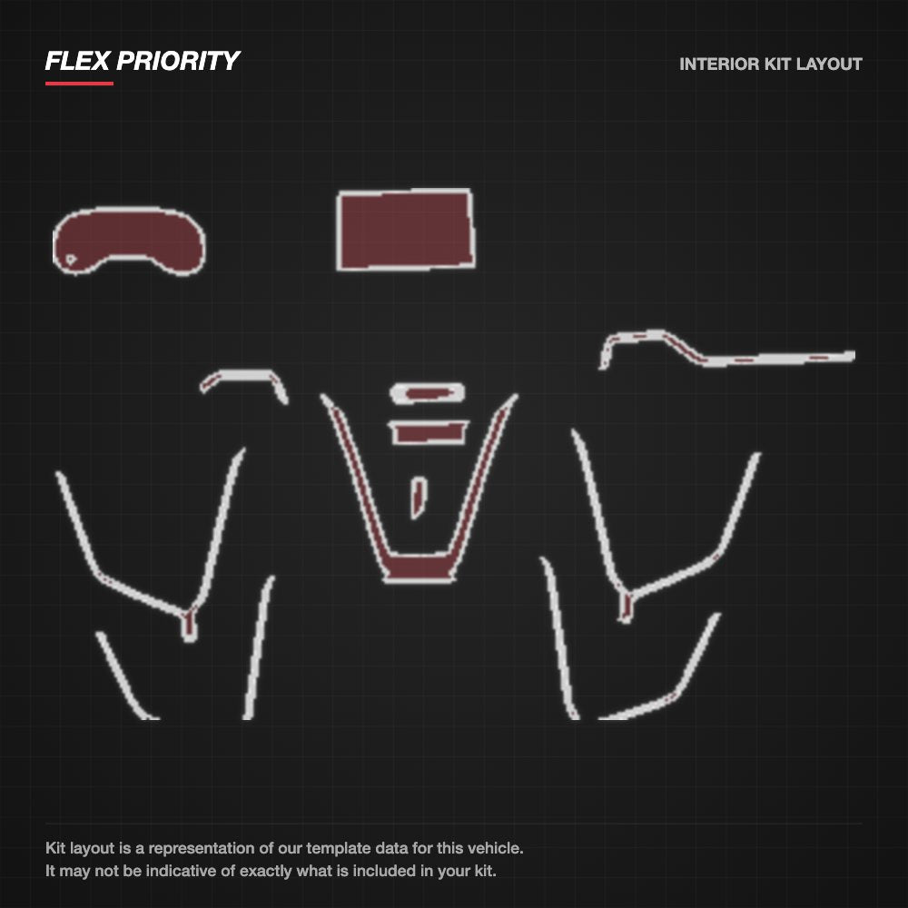 Toyota RAV4 2022-2023 kit layout