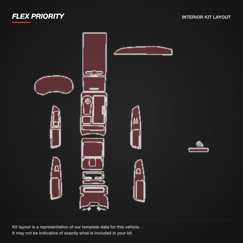 Ford Edge 2020 kit layout