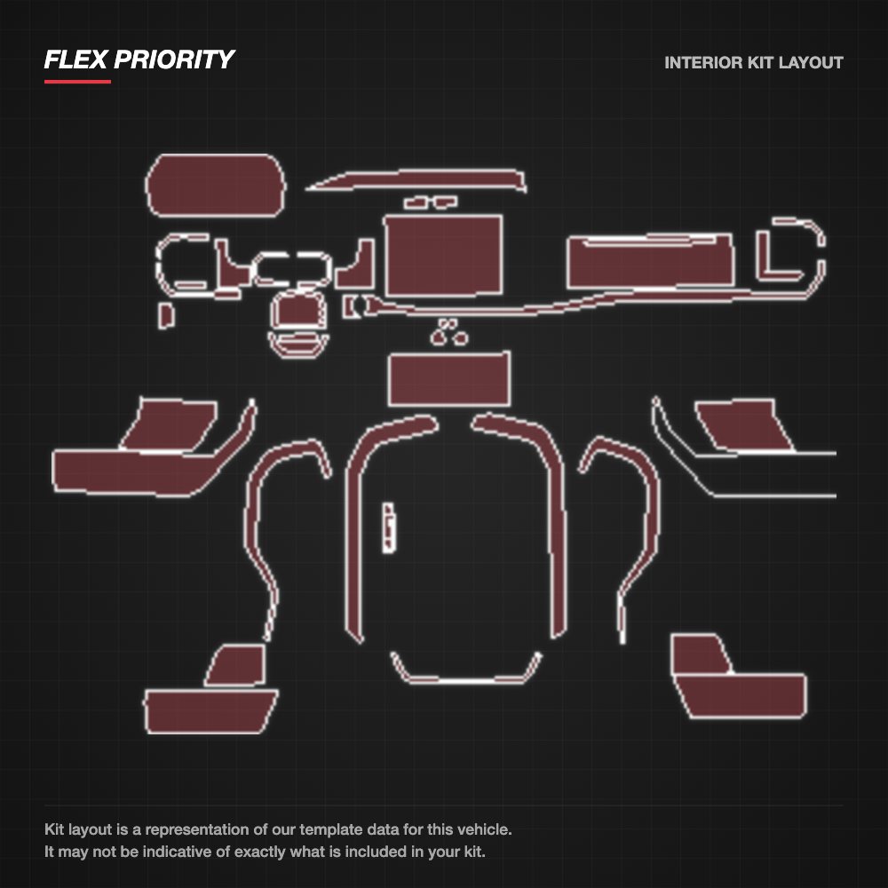 Ford F-150 2024+ kit layout