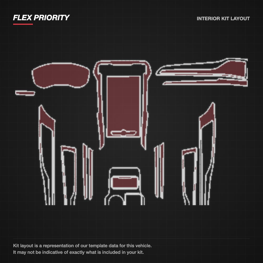 Ford Mondeo 2019-2021 kit layout