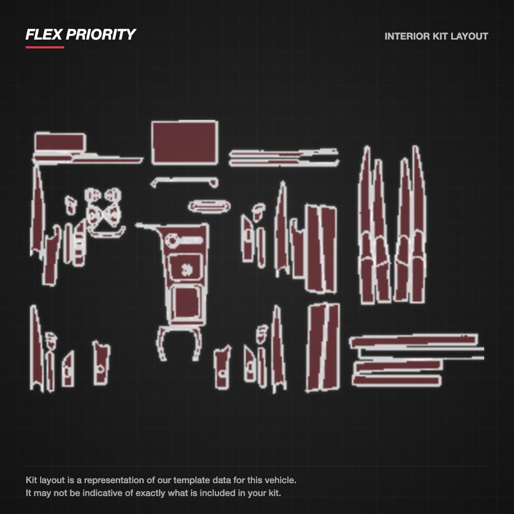 Geely EX5 2024+ kit layout