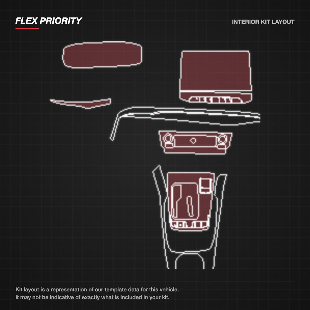 Jeep Compass 2025+ kit layout