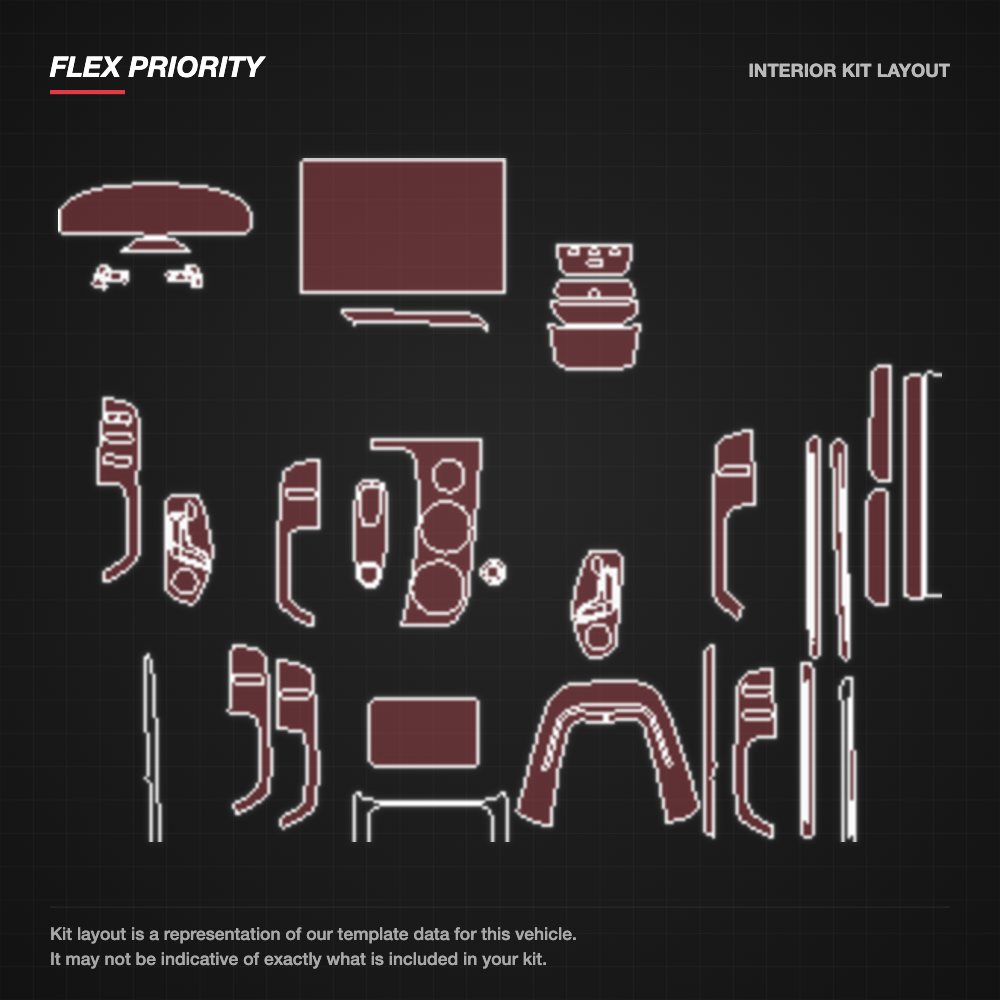 Zeekr 001 2026+ kit layout