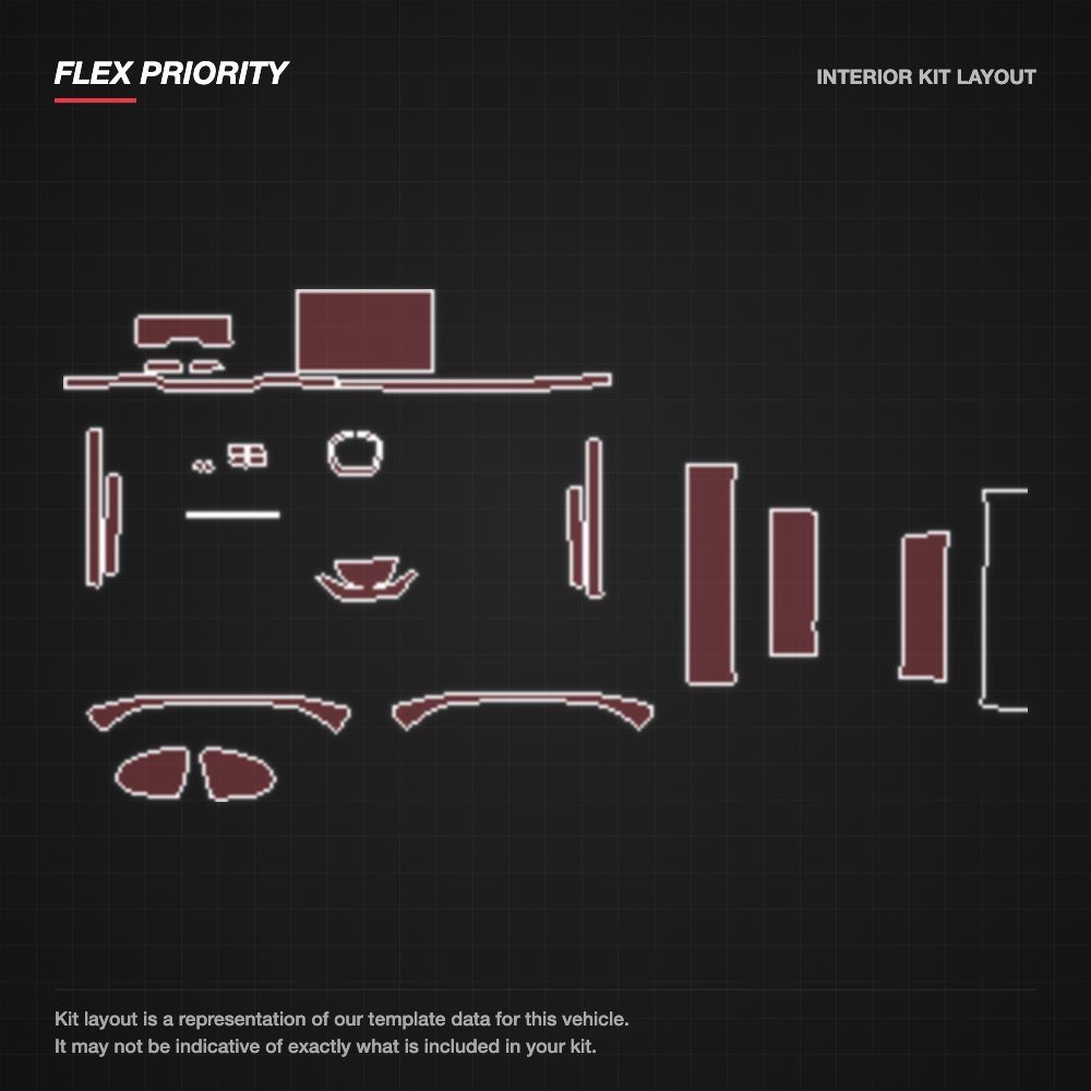 Zeekr X 2023+ kit layout