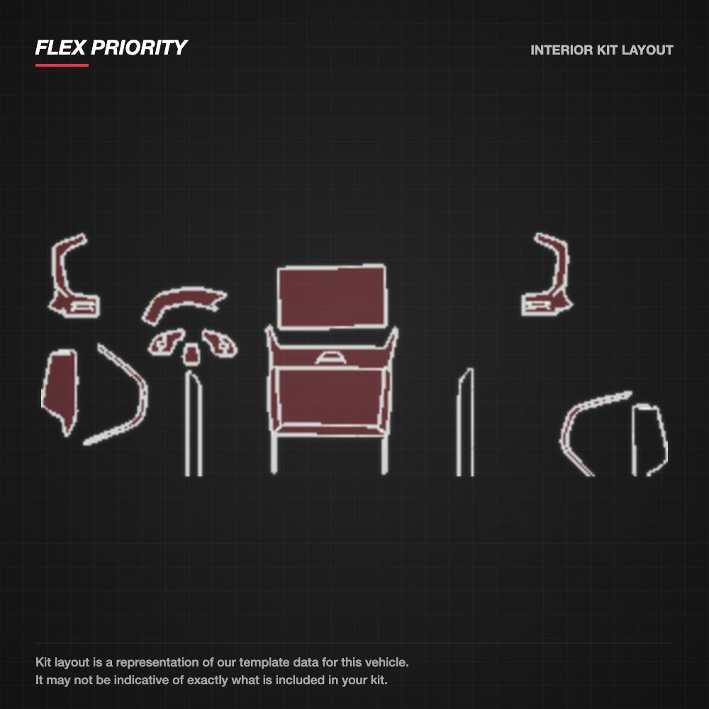 Jaguar E-PACE 2024+ kit layout