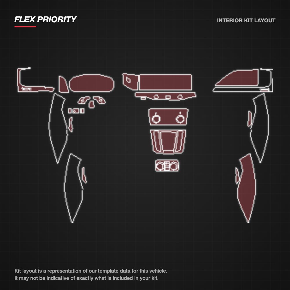Jaguar I-PACE 2020+ kit layout