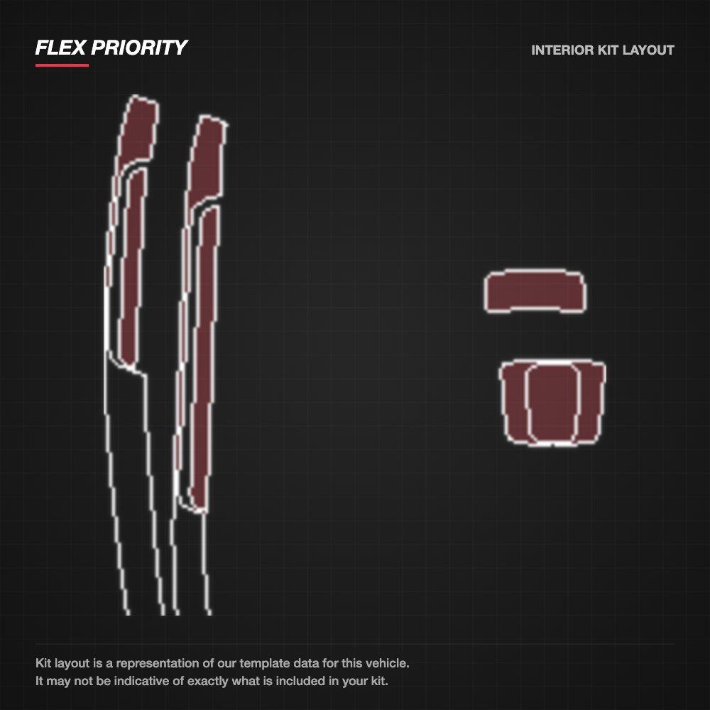 Genesis G80 2025+ kit layout
