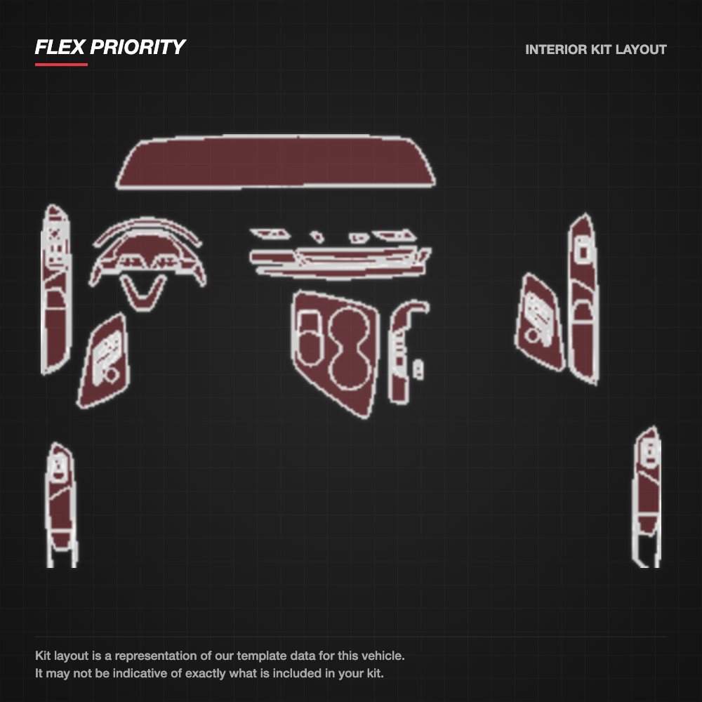Cadillac OPTIQ 2024+ kit layout