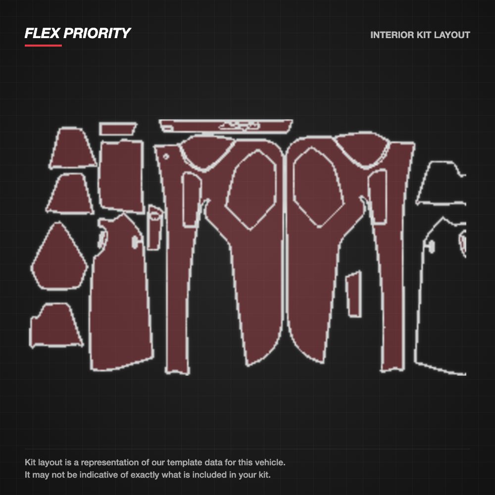 Lamborghini Huracan STO 2021+ kit layout
