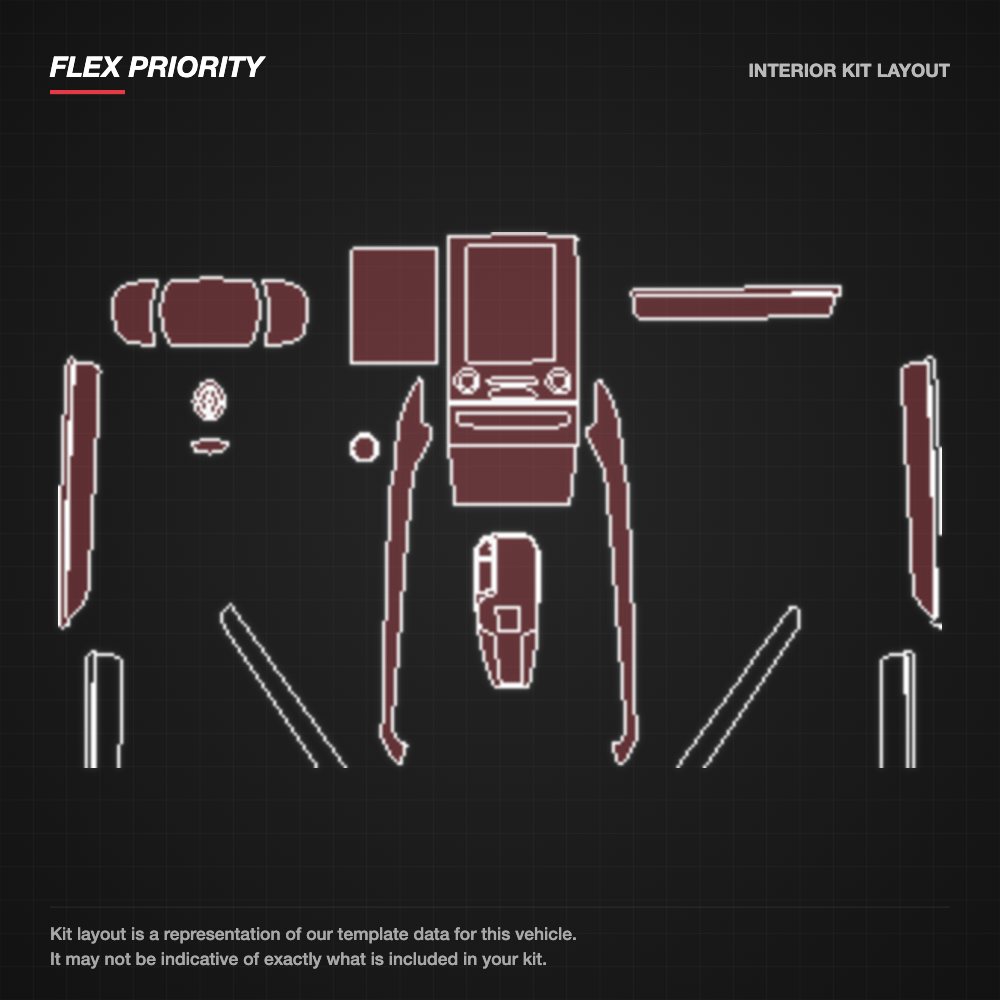 Renault Koleos 2018-2025 kit layout