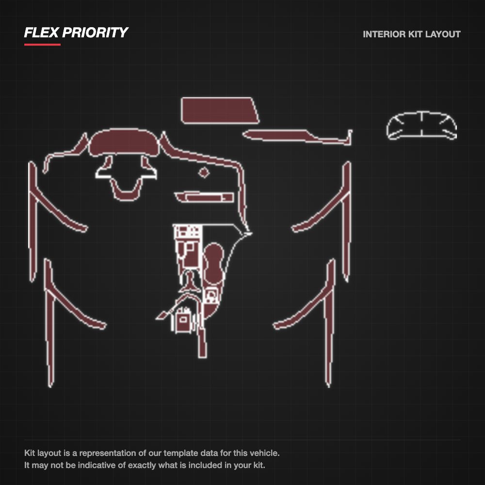 Lexus RX 2016-2019 kit layout