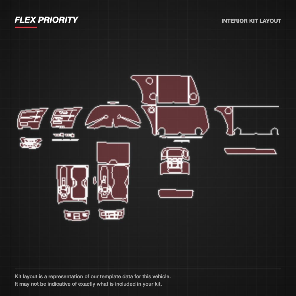 Lexus RX 2023+ kit layout