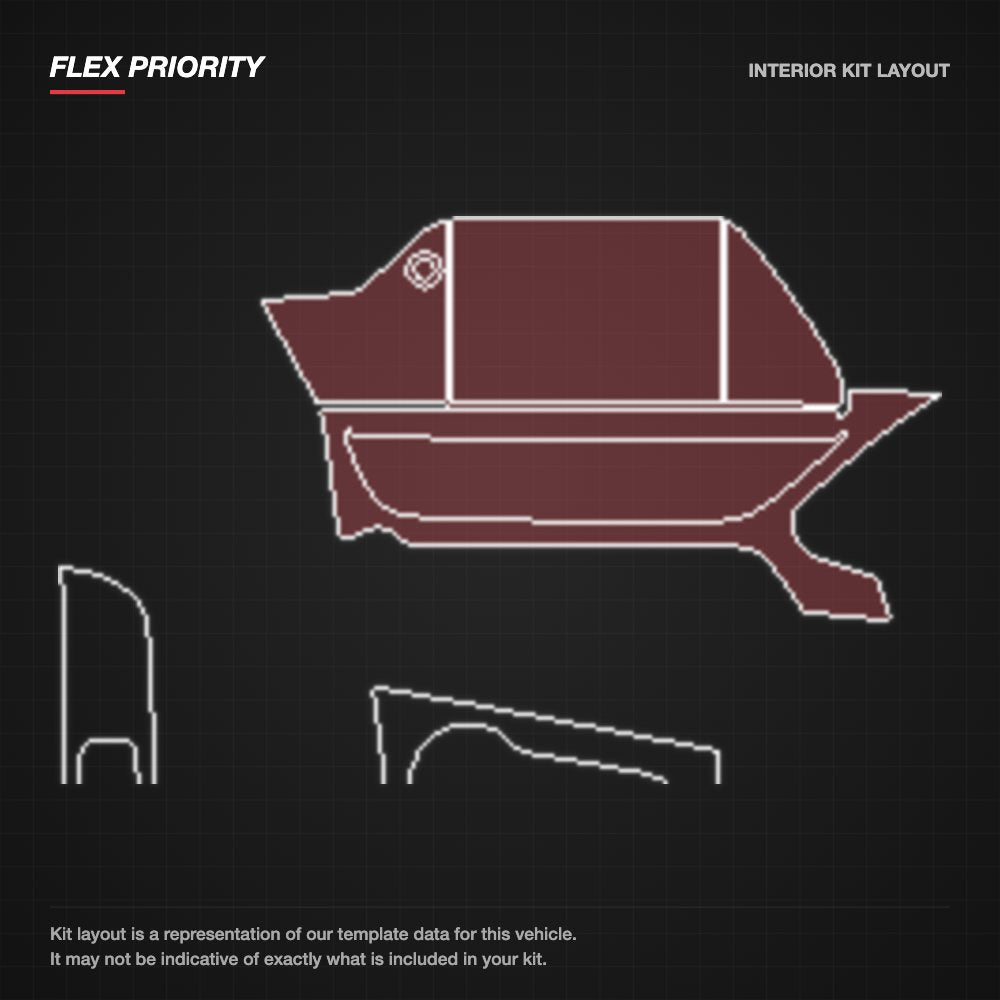Lexus UX 2025+ kit layout