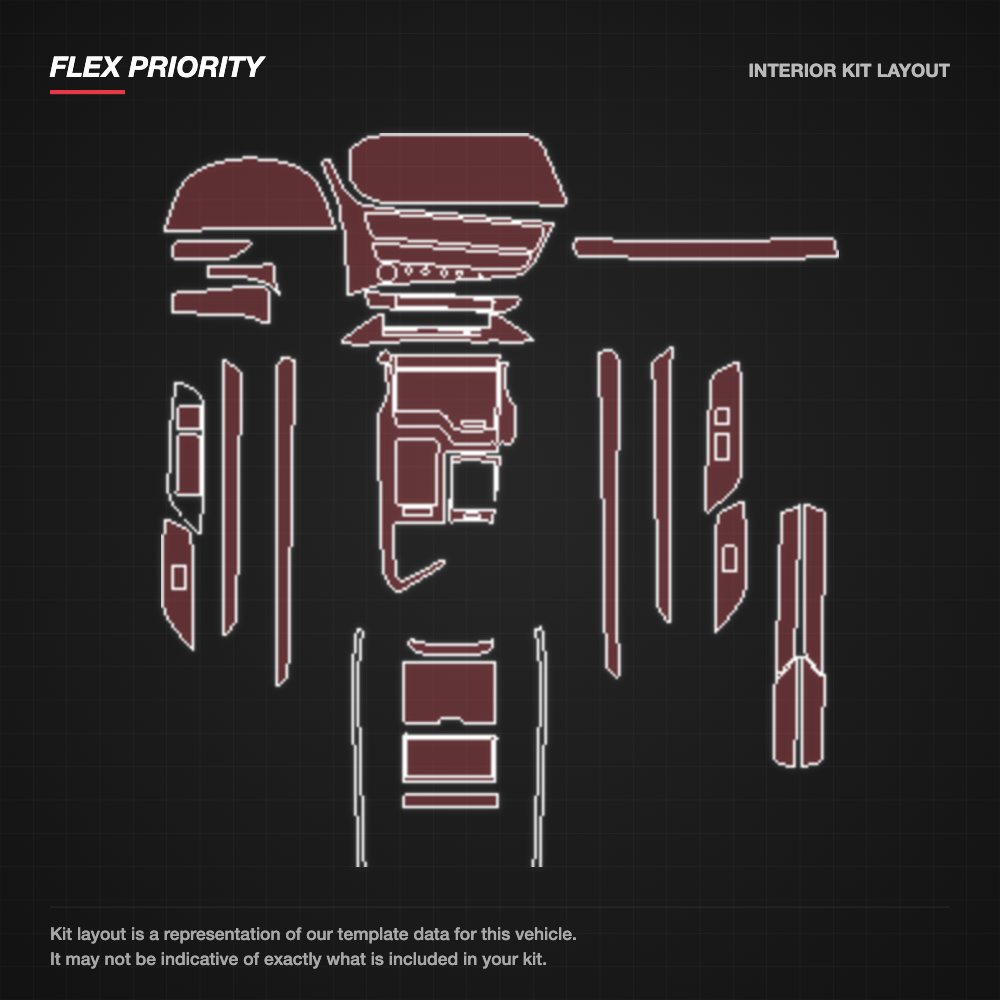 Lexus ES 2021 kit layout