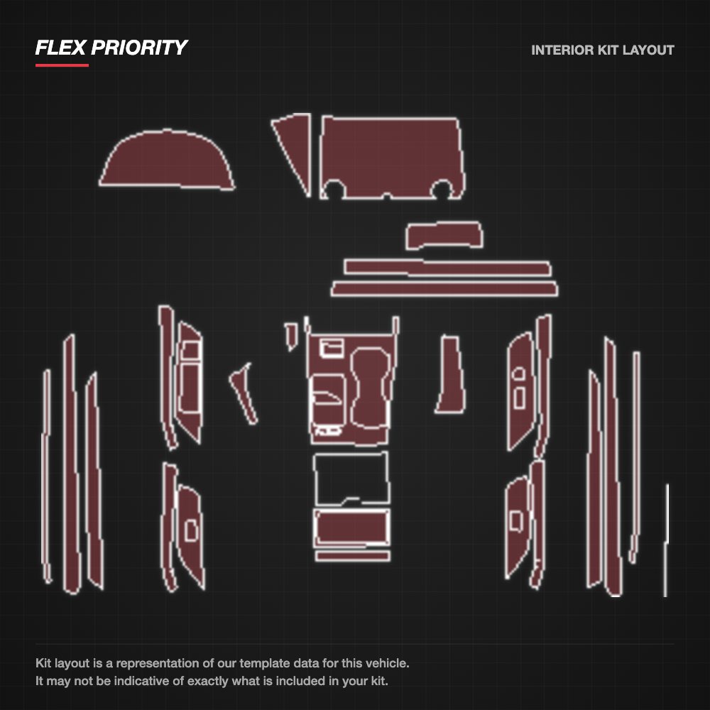 Lexus ES 2025 kit layout