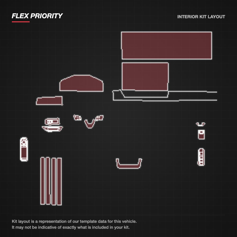 Lexus ES 2026+ kit layout