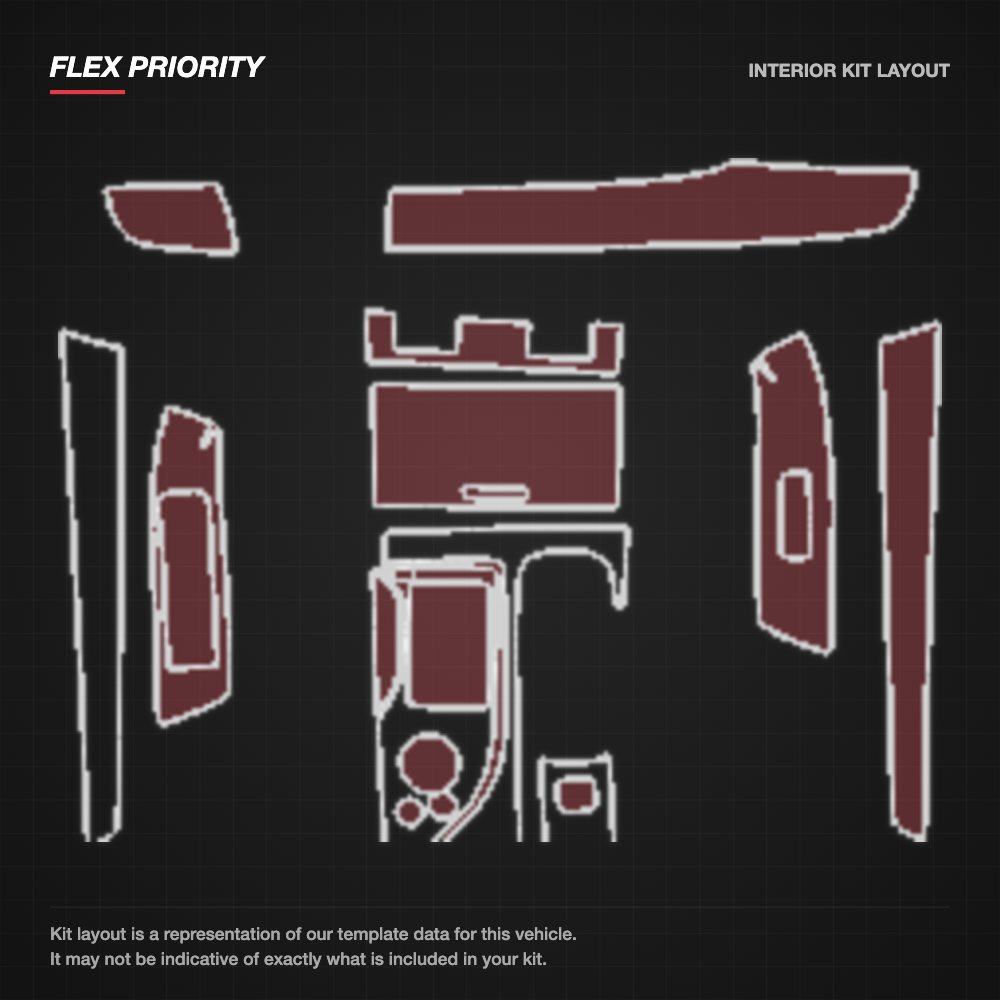 Lexus GS 2017+ kit layout