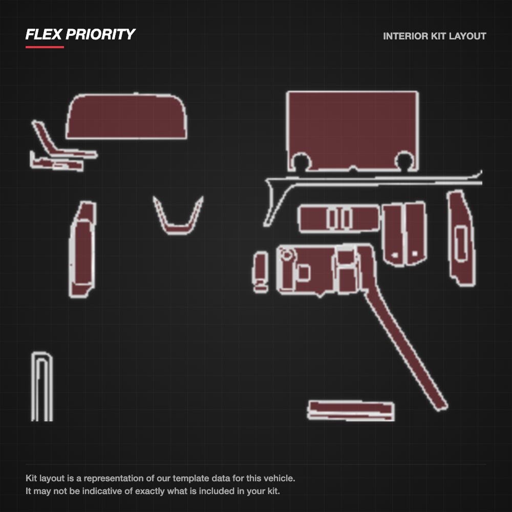 Lexus GX 2024+ kit layout