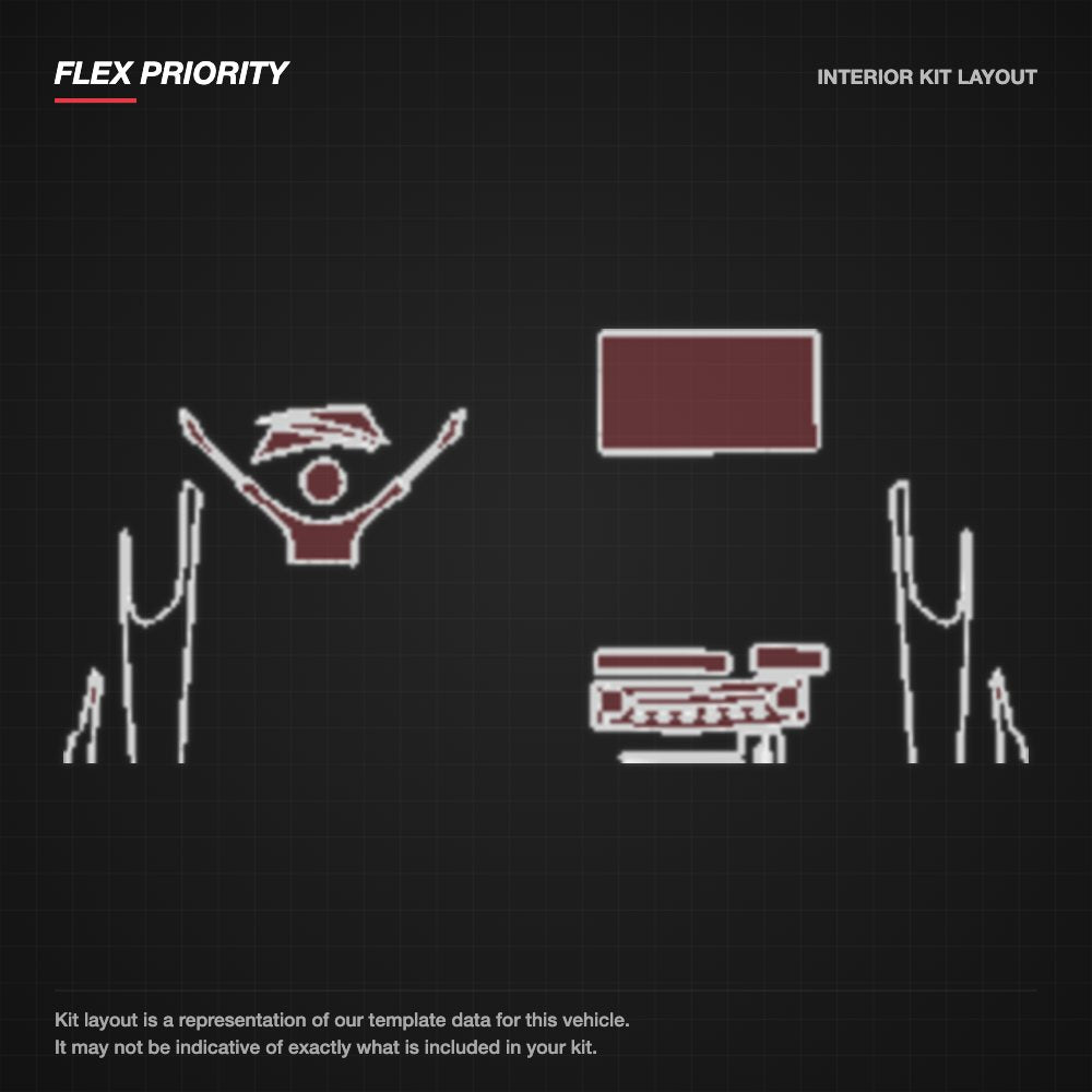 Lexus IS 2021+ kit layout