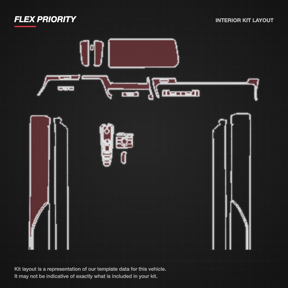 Lexus LC 2021+ kit layout