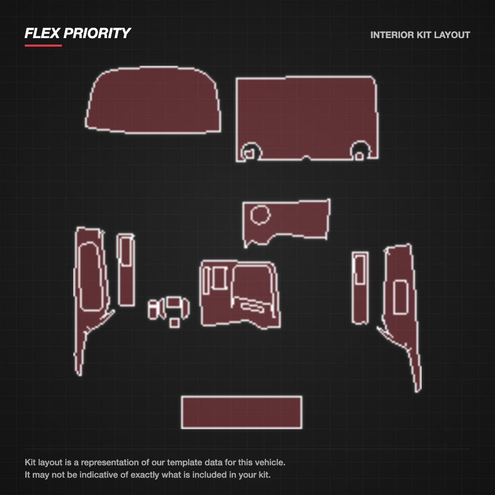 Lexus LM 2023+ kit layout