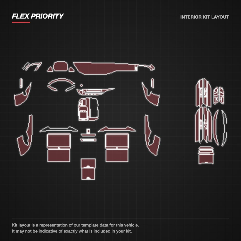 Lexus LS 2018-2020 kit layout