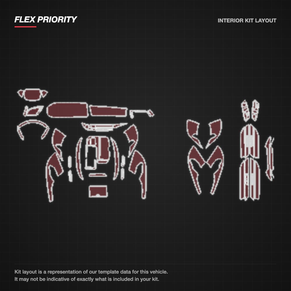 Lexus LS 2021+ kit layout