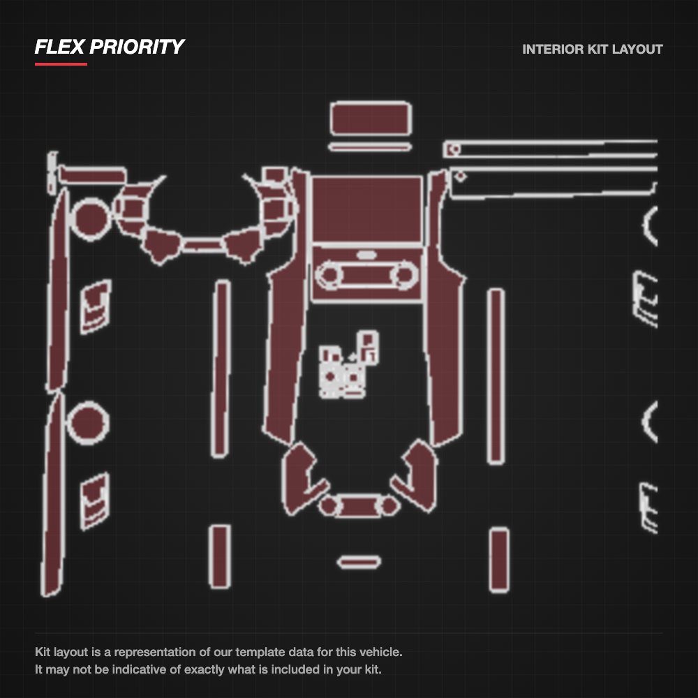 Land Rover Discovery 2023+ kit layout