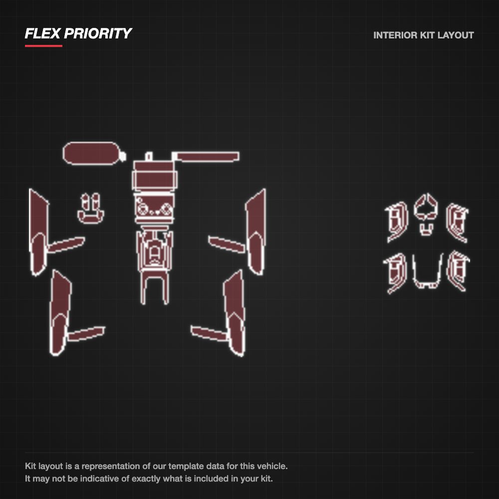 Land Rover Discovery Sport 2019 kit layout