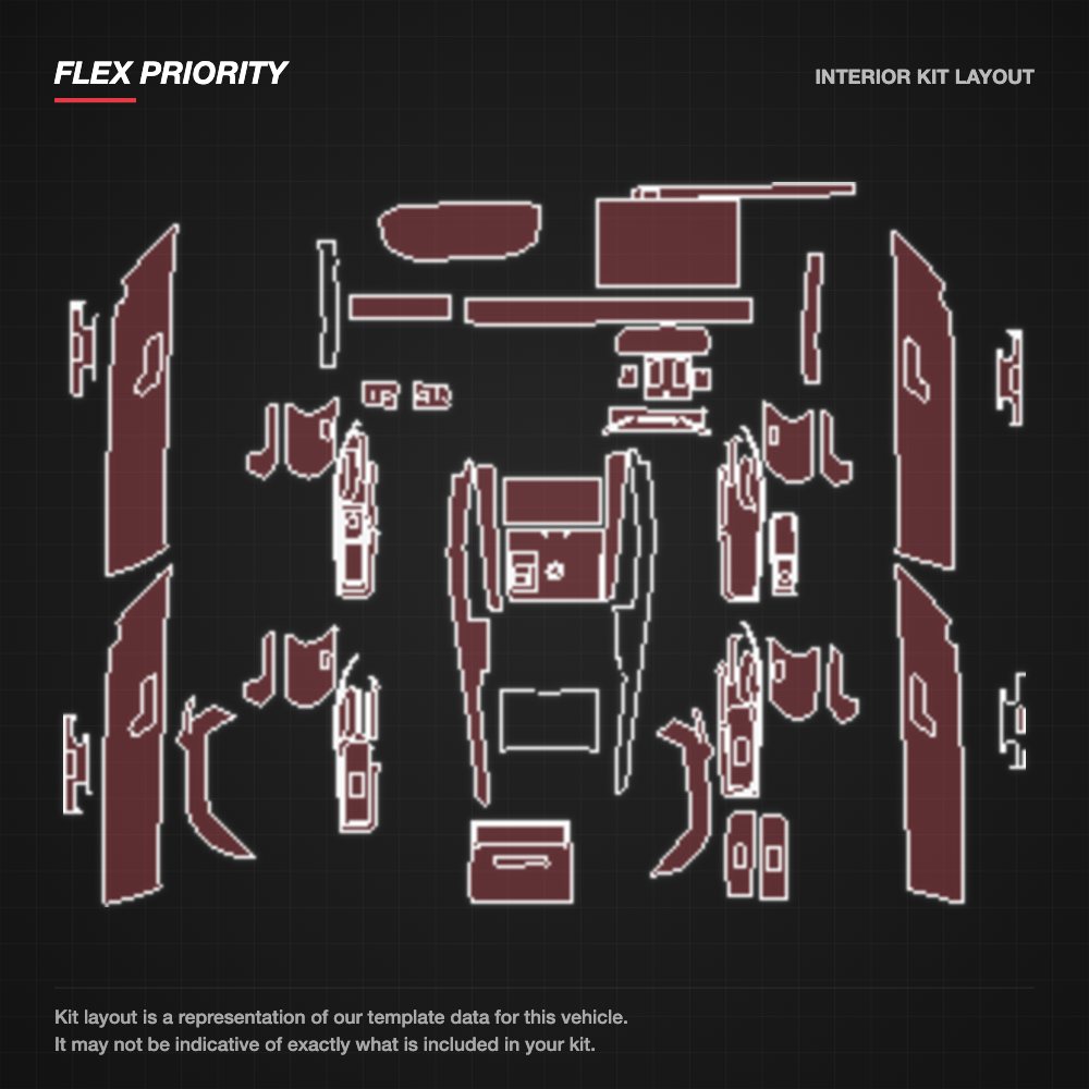 Land Rover Range Rover Sport 2024+ kit layout