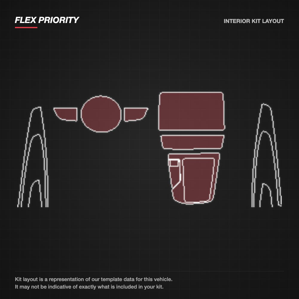Mazda 2 2021+ kit layout