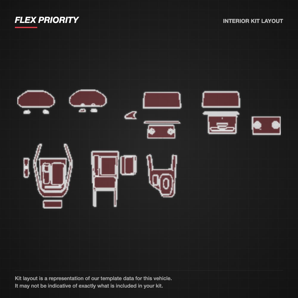 Chery Tiggo 4 Pro 2021-2023 kit layout